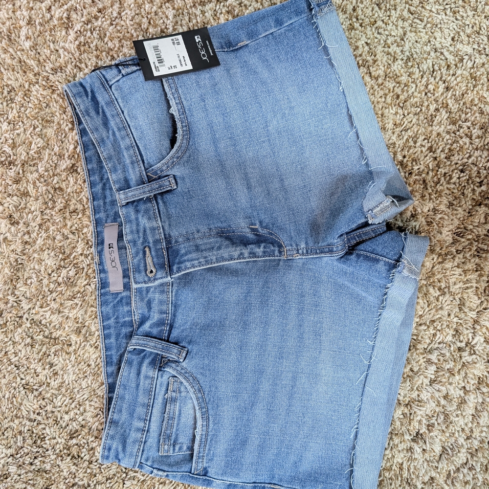 Light Blue Denim Shorts